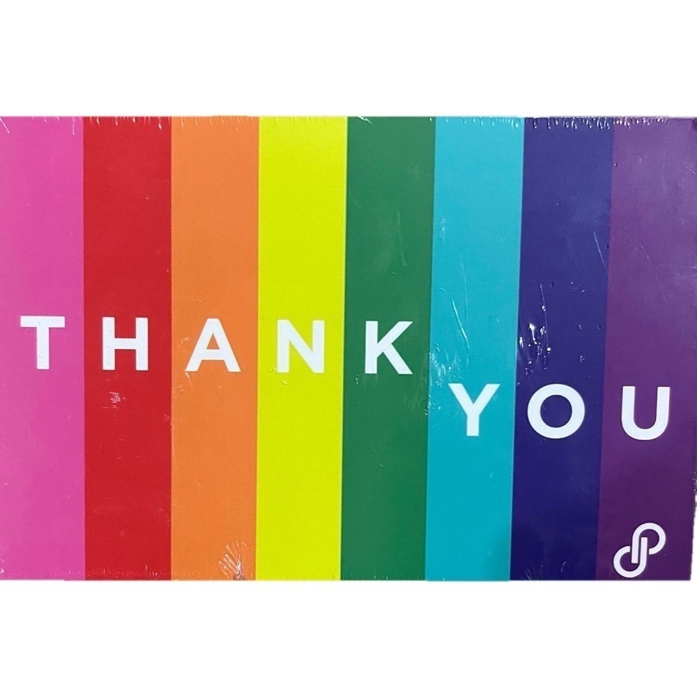 25 Poshmark Rainbow Thank You Cards
